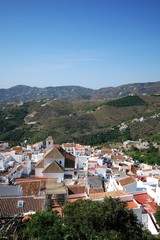 Fototapeta na wymiar White village, Frigiliana, Andalusia © Arena Photo UK