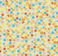 Polka dots background