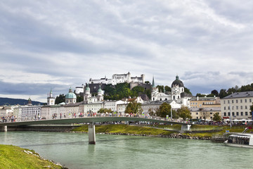 Obraz premium panorama of Salzburg. Austria