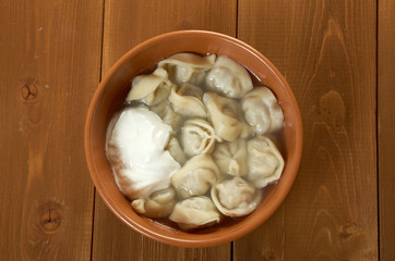 Traditional Russian food 