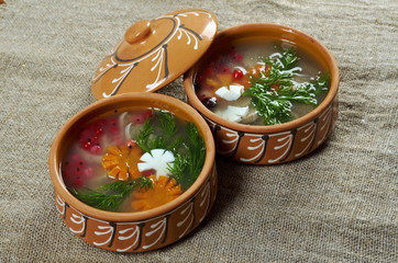 Aspic from meat