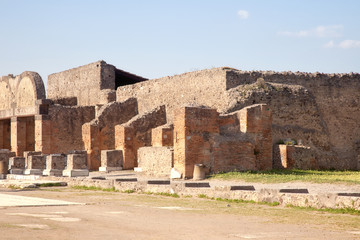 Pompeii. Town square