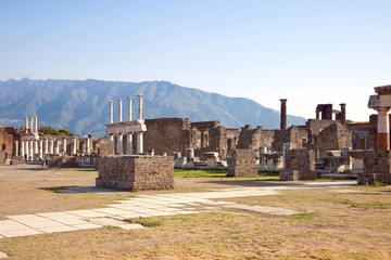Pompeii. Town square