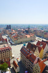 Fototapeta na wymiar Rynek we Wrocławiu