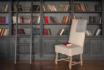 Wall murals Library Library room