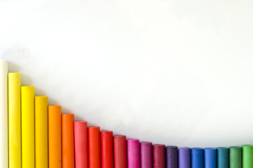 set of crayons