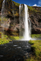 Seljalandsfoss - A famous waterfall in Iceland