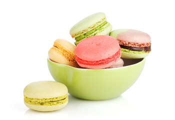 Colorful macarons