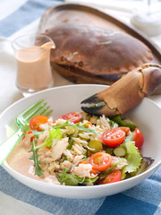 Crab salad