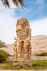 Colossi of Memnon. Luxor, Egypt