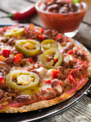 Mexican pizza