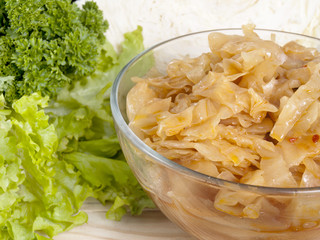 boiled cabbage
