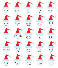 christmas emoticons smiley