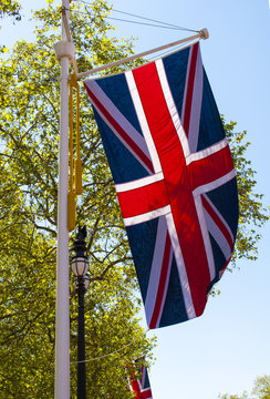 The Union Jack, the United kingdom Flag