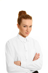 Young business woman