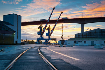 Les grues de Cheviré à Nantes 4