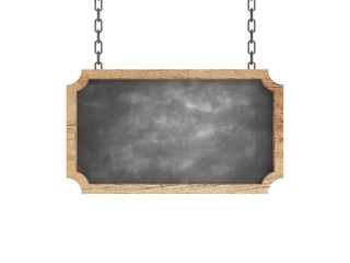 blank chalkboard