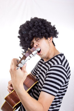 Guiter player rock you