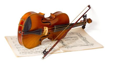 Violin and bow