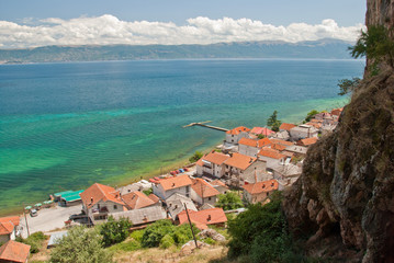 The village of Radozda in Macedonia