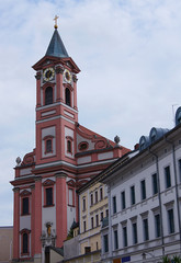 Fototapeta na wymiar Katholische Kirche St. Paul in Passau