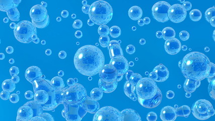 Bubbles in water - Powered by Adobe