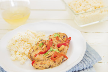 Honey Mustard Chicken Thighs