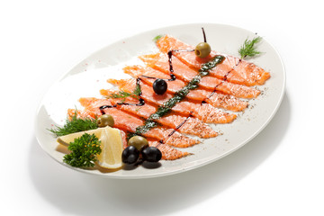 Salmon Carpaccio
