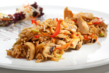 Fried Rice with Chicken