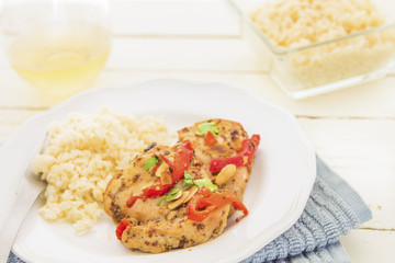 Honey Mustard Chicken Thighs
