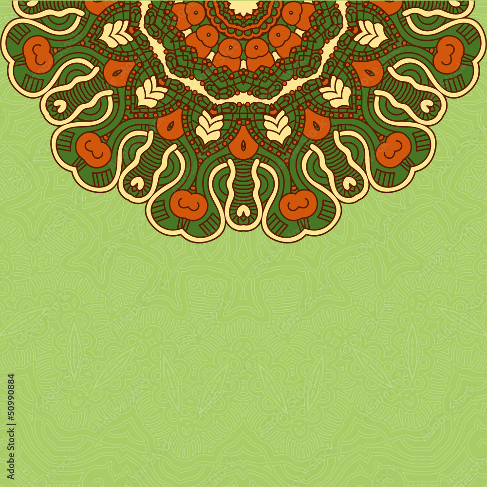 Aufkleber vector round decorative design element