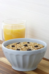Delicious healthy breakfast