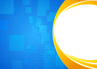 Modern futuristic background template