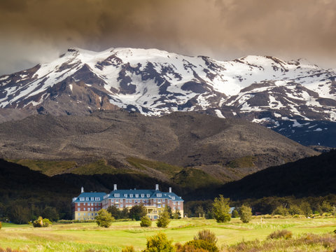 Whakapapa Village In Tongariro NP New Zealand