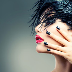 Fashion Art Girl Portrait