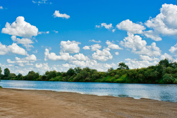 river beach