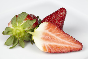 Erdbeeren - Nahaufnahme