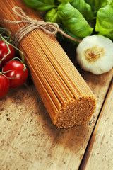 whole wheat spaghetti