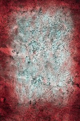 Red grunge wall texture or background