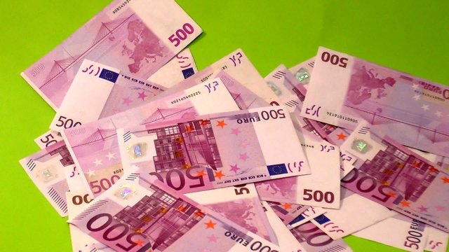 5oo euro geld scheine