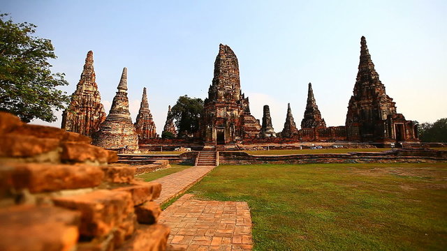 Dolly: Wat Chaiwatthanaram Temple at Ayutthaya Historical Park