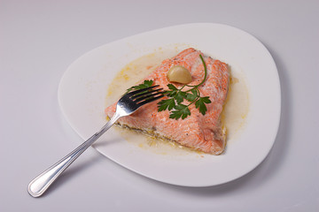 filetto di salmone