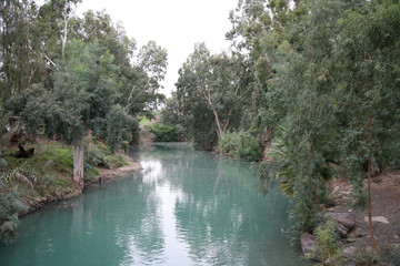 The Jordan River. Israel