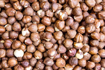 hazelnut in the street shop in Dubai