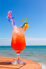 Tequila Sunrise cocktail