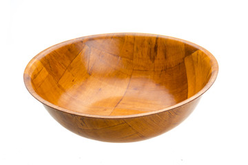 Oriental wood bowl