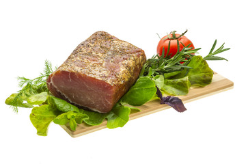 Smoked beef