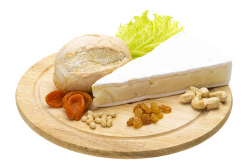 piece of Brie cheese