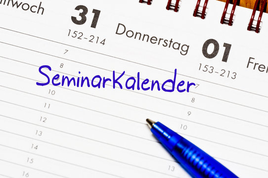 Seminar-Kalender