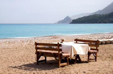 Strand in Cirali / Olympos bei Kemer - Türkei